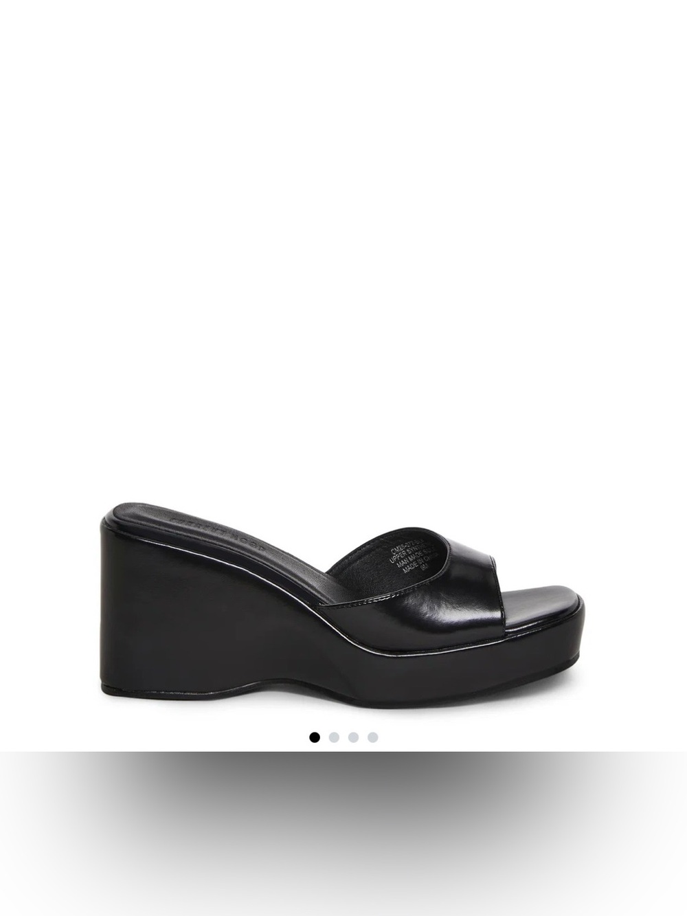 Current Mood Jennie Wedge Sandal - Black
